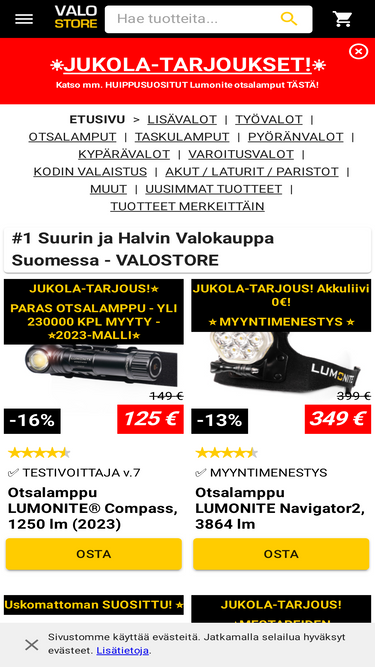 valostore.fi