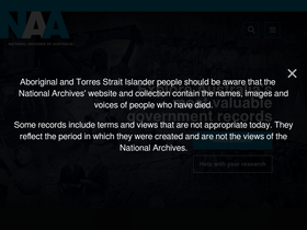 'naa.gov.au' screenshot