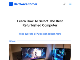 'hardware-corner.net' screenshot