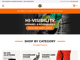 'forestershop.com' screenshot