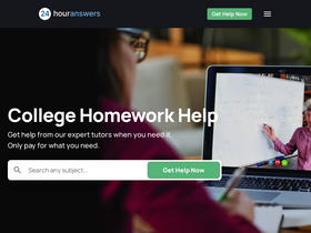 '24houranswers.com' screenshot