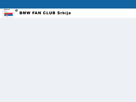 'bmwclubserbia.com' screenshot