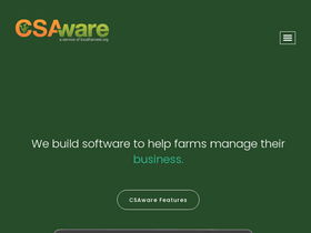 'csaware.com' screenshot