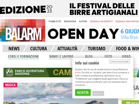 'balarm.it' screenshot