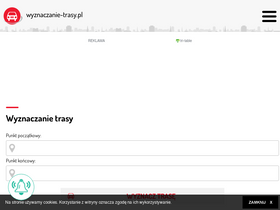'wyznaczanie-trasy.pl' screenshot