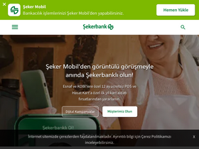 'sekerbank.com.tr' screenshot