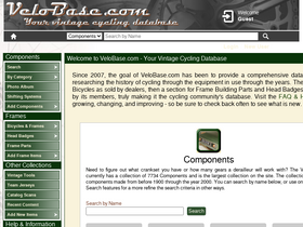 'velobase.com' screenshot