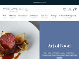'wedgwood.jp' screenshot