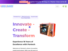 'pantechsolutions.net' screenshot