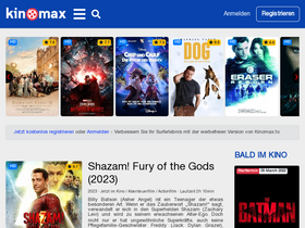 'kinomax.to' screenshot