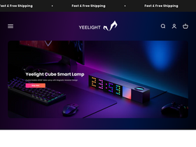 'yeelight.com' screenshot