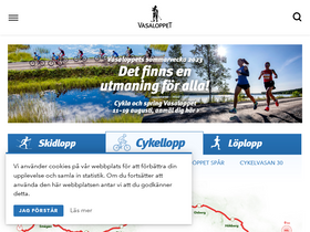 'vasaloppet.se' screenshot