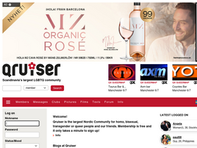 'qruiser.com' screenshot
