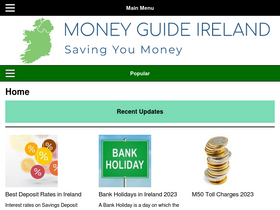 'moneyguideireland.com' screenshot