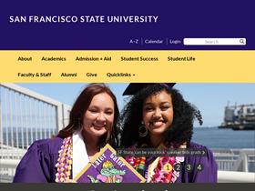 'sfsu.edu' screenshot