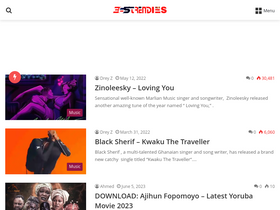 '365trendies.com.ng' screenshot