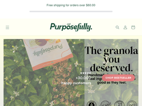 eatpurposefully.com homepage screenshot