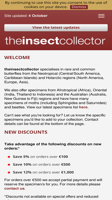 theinsectcollector.com