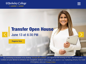 'berkeleycollege.edu' screenshot