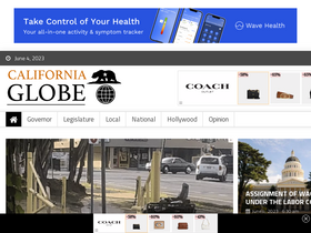 'californiaglobe.com' screenshot