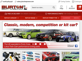 'burtonpower.com' screenshot