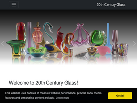 '20thcenturyglass.com' screenshot