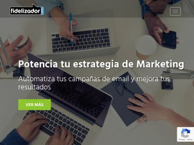 'fidelizador.com' screenshot
