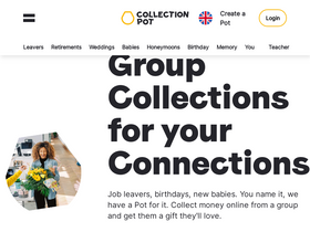 'collectionpot.com' screenshot
