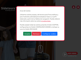 'sidetours.com' screenshot