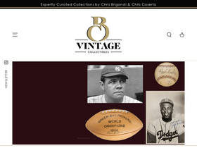 bcvintage.com homepage screenshot
