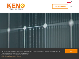 'keno-energy.com' screenshot