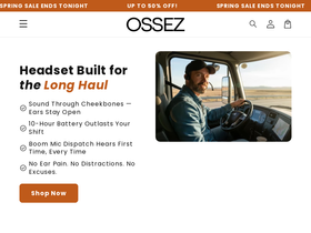 shopossez.com homepage screenshot