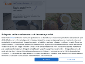 'cucinarefacile.com' screenshot