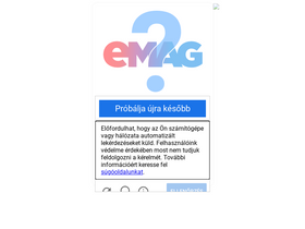 'emag.hu' screenshot