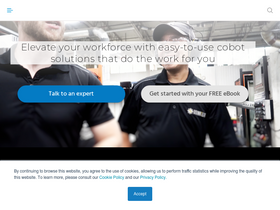 'robotiq.com' screenshot