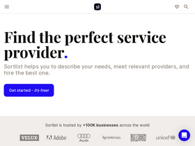 'sortlist.com' screenshot