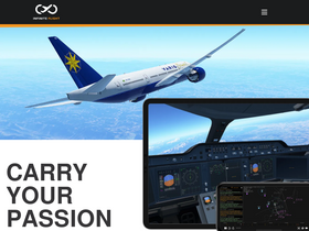 'infiniteflight.com' screenshot