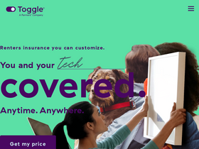 'gettoggle.com' screenshot