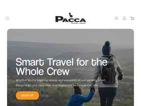gopacca.com homepage screenshot