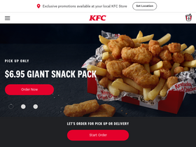 'kfc.com.au' screenshot