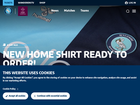 'wwfc.com' screenshot