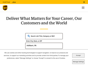 'jobs-ups.com' screenshot