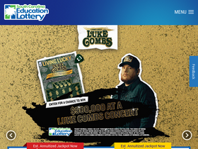 'sceducationlottery.com' screenshot