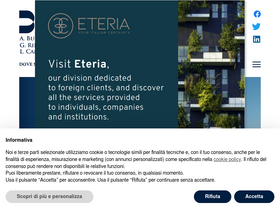 'notaio-busani.it' screenshot