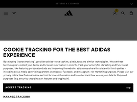 'adidas.co.uk' screenshot