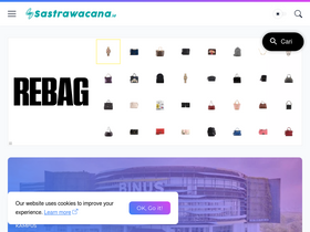 'sastrawacana.id' screenshot