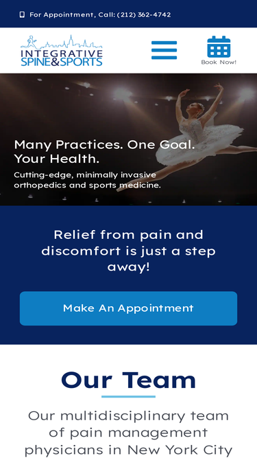 integrativespineandsports.com