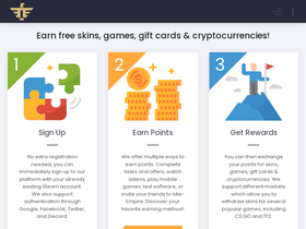 'idle-empire.com' screenshot