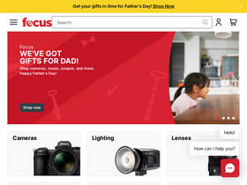 'focuscamera.com' screenshot
