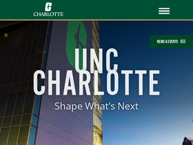 'uncc.edu' screenshot